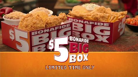 5 dollar popeyes dollar5 box - Popeyes is celebrating the launch of its new permanent wing menu with a special BOGO $1 Wings offer through December 10, 2023. To take advantage of the deal, simply order a 6-piece Wings (a la carte, Combo, or Dinner) on the Popeyes app or Popeyes.com during the promo period and you’ll get another 6-piece Wings for $1.